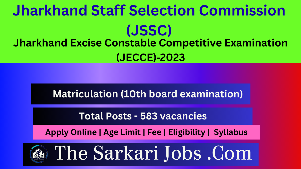 Jharkhand Excise Constable